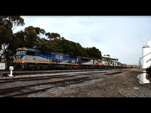 SCT Logistics 6PM9 RailFirst CF4410 SCT011 CSR010 CSR011 SCT001 Nairne and Monarto 8 July 2024