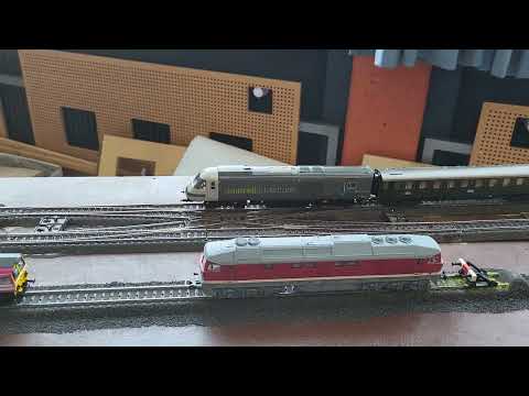 RailAdventure Class 43 HST pulling steam excursion train back to Bad Niedrigsrode Bf