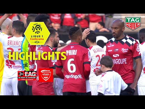 EA Guingamp - Nîmes Olympique ( 2-2 ) - Highlights - (EAG - NIMES) / 2018-19