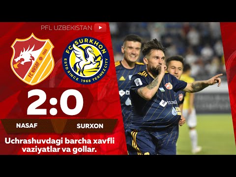 NASAF — SURXON 2:0  Coca-Cola Superliga. 5-tur (qoldirilgan o'yin)