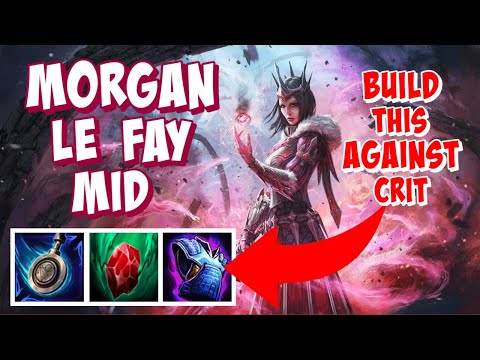 MID MORGAN LE FAY GAMEPLAY SMITE SEASON 9