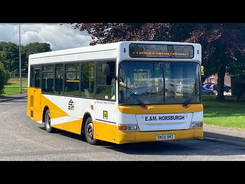 E&M horsburgh Dennis dart MPD (SN06 BRZ) service:X40