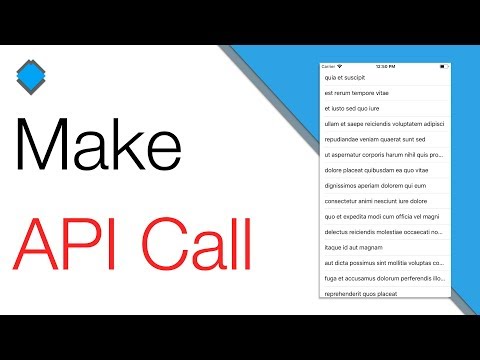 How to Call/Receive APIs in Swift/Xcode (No Dependencies)