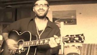 blowin' in the wind bob dylan by starck cover GIBSON SJ-200