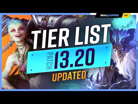 NEW UPDATED TIER LIST for PATCH 13.20