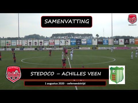 Samenvatting SteDoCo - Achilles Veen (01/08/20, oefenwedstrijd)