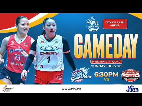 CREAMLINE  vs. CHERY - Full Match | PVL on Tour 2025