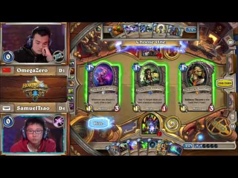 OmegaZero vs. SamuelTsao - Group D Match 1 - Winter Championship 2017