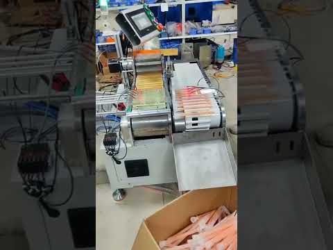 , title : 'automatic screw rod tube assembly machine assembling video'