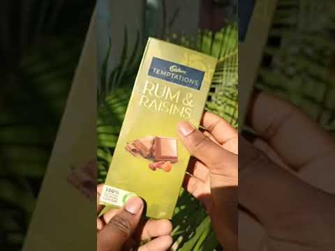 my favourite Cadbury/temptations rum & raisins/#shorts