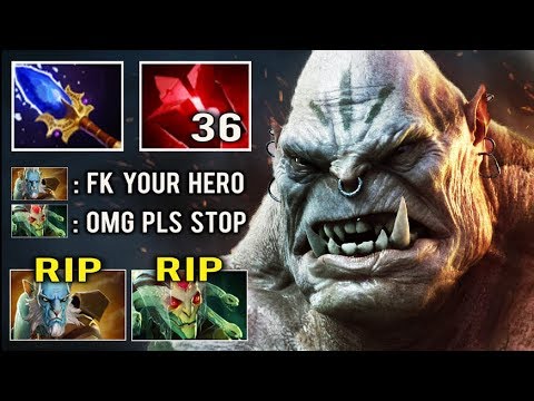 CANCER HERO MID IS BACK Endless Multicast Ogre Delete Hard Carry Team Most Annoying Dota 2