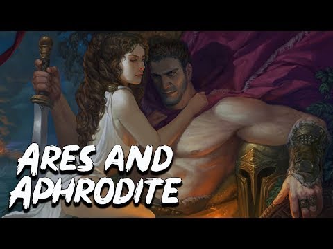 Ares and Aphrodite (Venus and Mars) The Net of Hephestus - Greek Mythology - See U in History