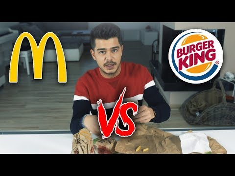BIG MAC VS WHOPPER | Food Tasting