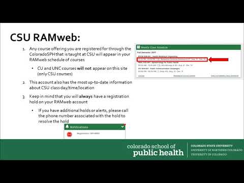 Csu Ram Web