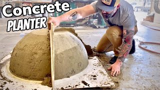 זה חסך לי $1200 || בניית עציץ בטון גדול