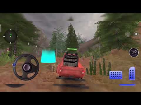 Off-road Pickup Truck Driving