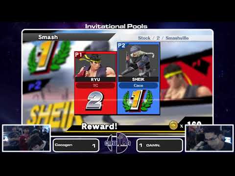 Cacogen (Sheik) vs DAMN. (Ryu) - Orbitar Stars Invitational - Pools