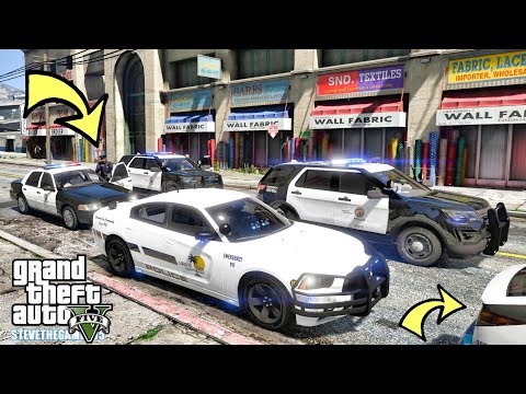 GTA 5 MODS LSPDFR 0.4.3 - EP 23 - K9 SLICKTOP CHARGER PATROL!!! (GTA 5 REAL LIFE PC MOD)
