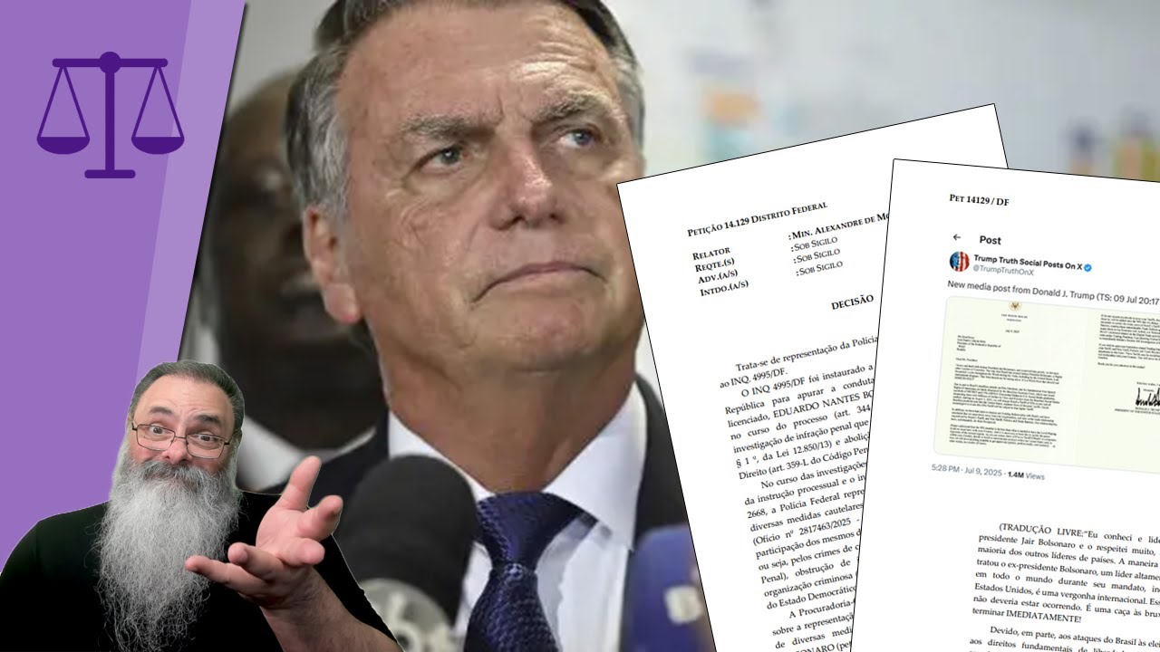 DECISÃO ABSURDA de ALEXANDRE de MORAES EVIDENCIA PERSEGUIÇÃO CLARA a BOLSONARO