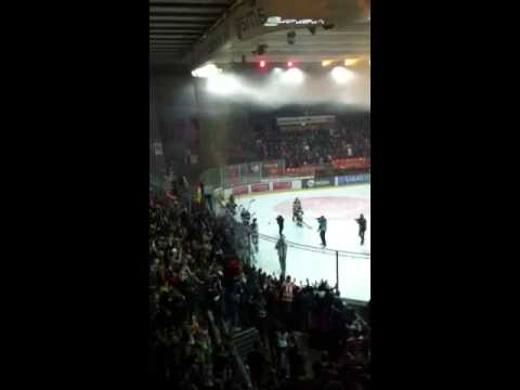 EHC Bienne - EHC Visp après match 19 avril 2014