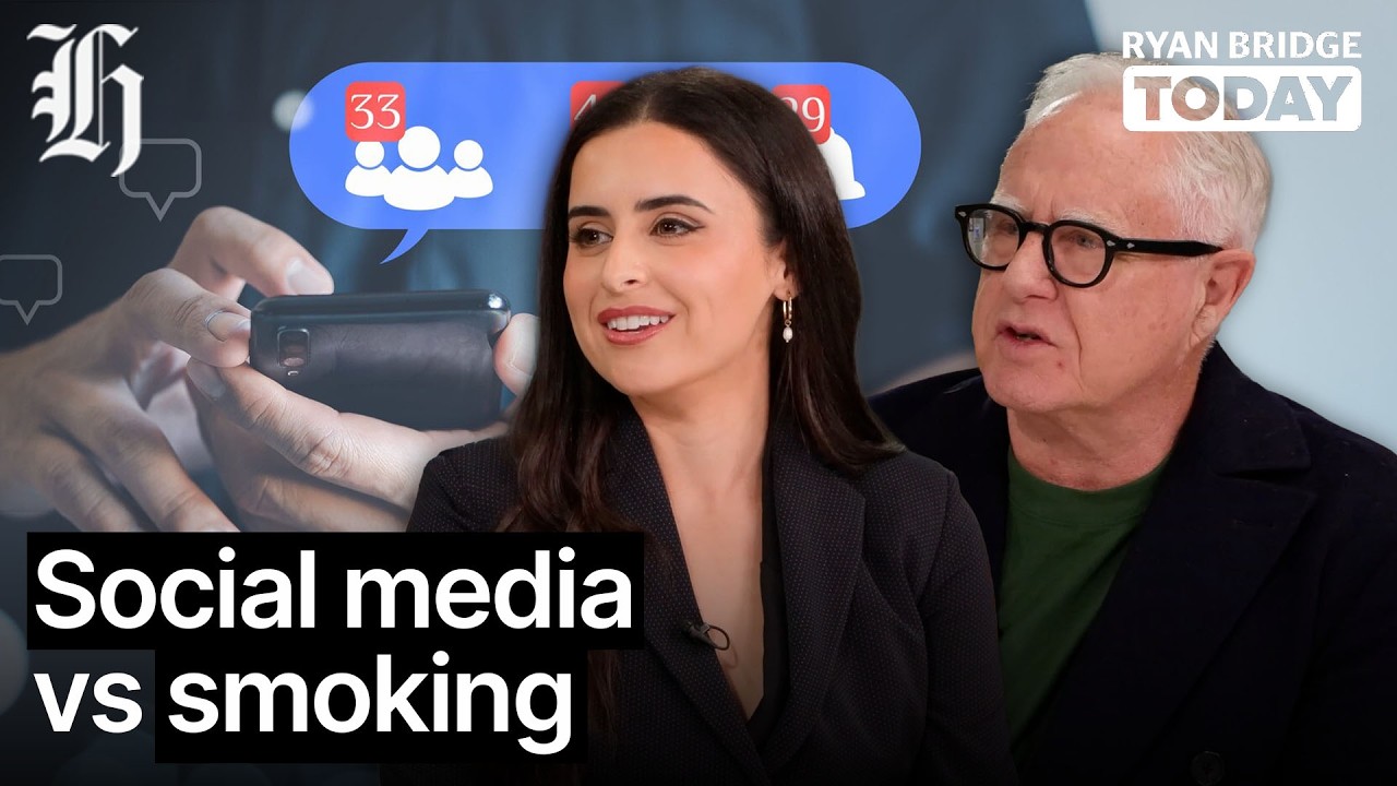 Is social media actually worse than smoking? Daily panel discuss | Ryan Bridge TODAY