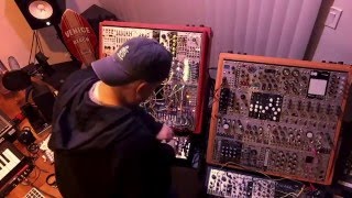 Video thumbnail for Hexinverter Mutant JAM on the modular synth w/ POB by Patrick POB OBrien
