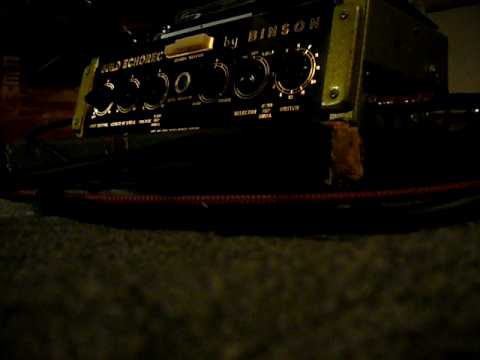 Bobby DeVito demo Binson Echorec George Scholz GS 100