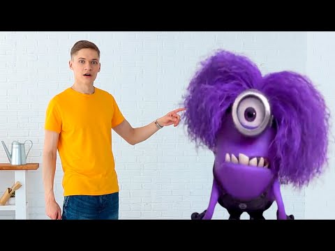 Evil Minion Wants Banana - Minions in Real Life