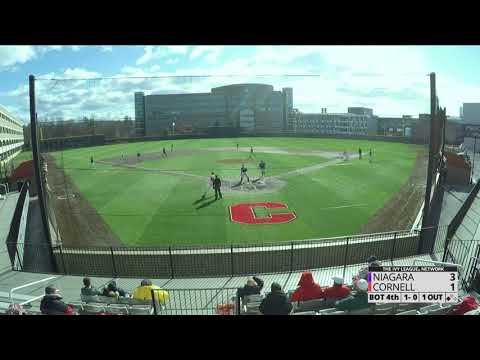 Highlights: Cornell Baseball vs Niagara GM 2 - 3/25/18