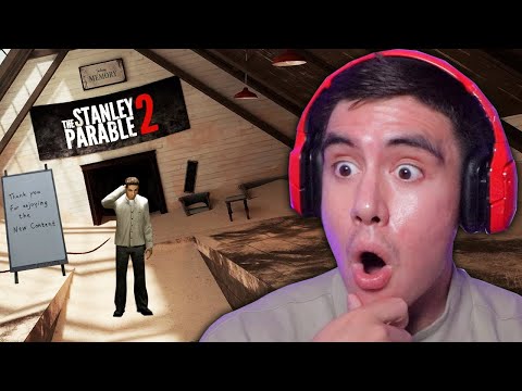 FINDING EVERY NEW ENDING IN STANLEY PARABLE ULTRA DELUXE UNTIL MY BRAIN EXPLODES | Stanley Parable 2