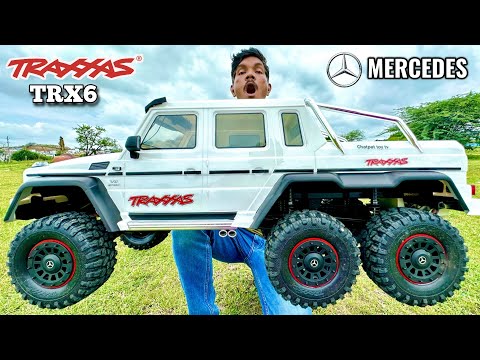 RC Traxxas TRX-6 Mercedes-Benz 6X6 Car Unboxing & Testing - Chatpat toy tv