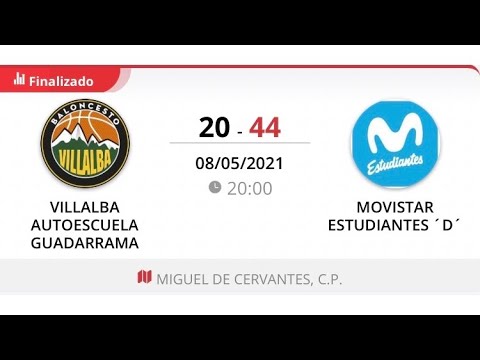 Junior masc C VILLALBA AUTOESCUELA GUADARRAMA - ESTUDIANTES