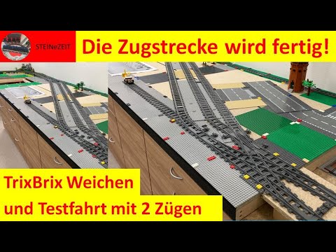 Dietmar´s Brick-World (183) Die Zugstrecke wird wieder geschlossen