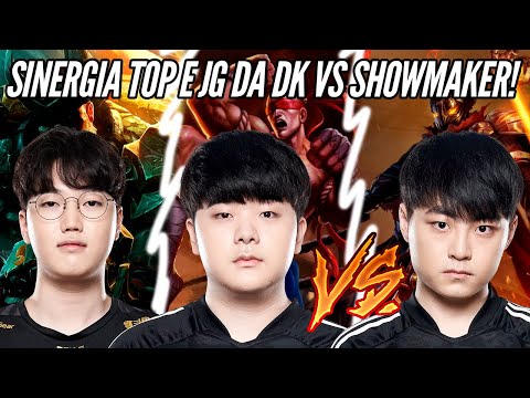 NOVO TOP DA DK TREINANDO A SINERGIA COM O CANYON VS SHOWMAKER!