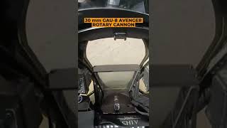 Download lagu A-10 Thunderbolt II Fires GAU-8 Avenger Rotary Cannon mp3