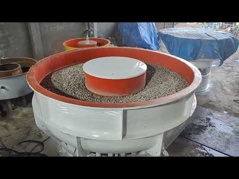 Bowl Vibratory Finishing Machine with Manual Separation