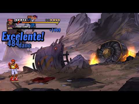 Streets of Rage 4 Gameplay - Mania - Stage 12 - Eddie Skate Hunter (SOR 2)