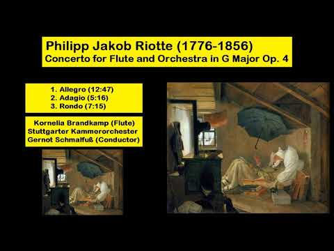 Philipp Jakob Riotte (1776-1856) - Concerto for Flute and Orchestra in G Major Op. 4