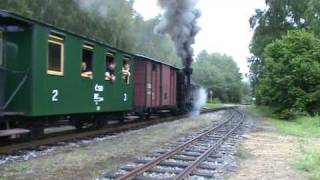 preview picture of video 'Nezmar Expres 26.6.2009 - vlak IX. Kunžak - Lomy'