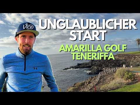 UNGLAUBLICHER Start im Amarilla Golf // 18 Loch Vlog auf Teneriffa