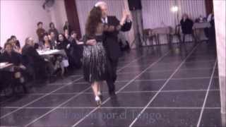 SUSANA SOAR y JORGE GARCIA Bailando MILONGA QUERIDA en FLOREAL MILONGA