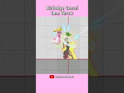 Airdodge Cancel Item Throw in Smash Ultimate