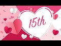 15th Wedding Anniversary Whatsapp Status