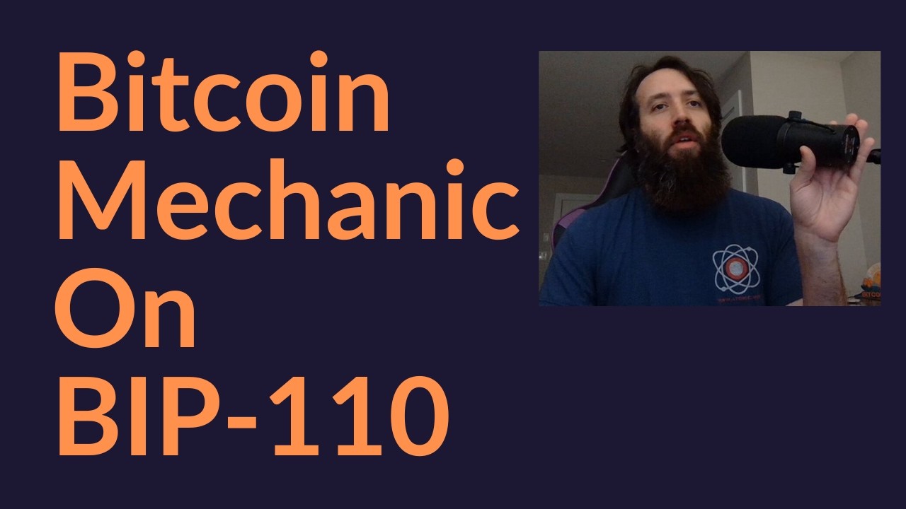 Bitcoin Mechanic On BIP-110