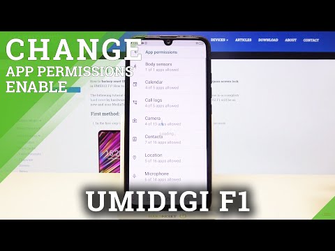 How to Manage App Permissions in UMIDIGI F1 – App Manager