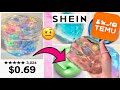 EXPOSING TEMU SHEIN S SUSPICIOUSLY CHEAP SLIMES BRUTALLY HONEST 1 Slime Review