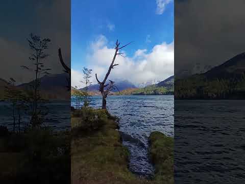 ¿Una LAGUNA en EPUYEN? ¡Si! Y llegas en AUTO #short CHULTA Mercedes #patagoniaargentina #otoño 2026