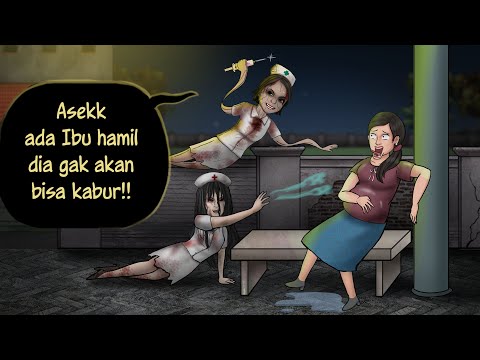 The Devil Sister & The Mother in Labor 1 #HORROCOMEDY | Funny Ghost Cartoon