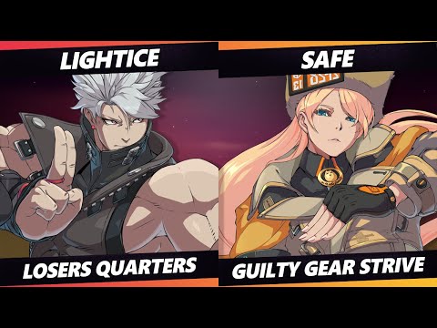 Glitch Infinite Losers Quarters - Lightice (Chipp) Vs. Safe (Millia) Guilty Gear Strive