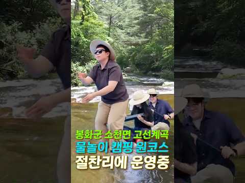 휴가철 꼬마선장 복귀 기원 - 봉화 소천면 고선계곡 #꼬마선장